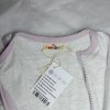 Kuniboo nyári babazsák 55 cm – világosszürke-lila, oroszlán mintával