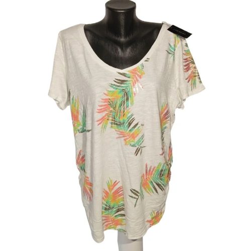 Lane Bryant – Pálmaleveles oldalt húzott női felső XL