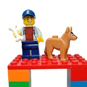   LEGO City Kutyás Figurás Szett 6+ – Használt, hibátlan, eredeti LEGO minifigura