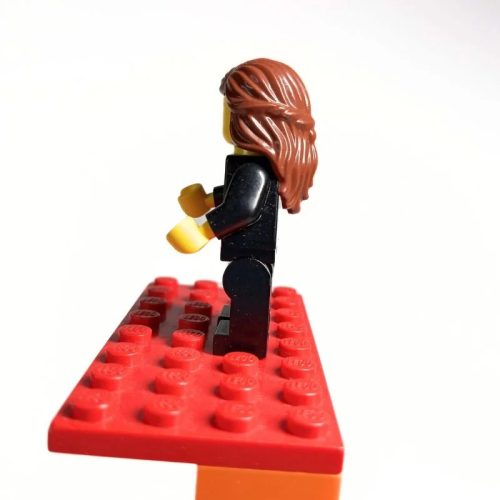 LEGO City Női Rendőr Minifigura 6+ – Használt, Hibátlan, Eredeti