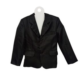   Fiú zakó – fekete csíkos, elegáns, Les Voiliers, EU 128 (8 éves)