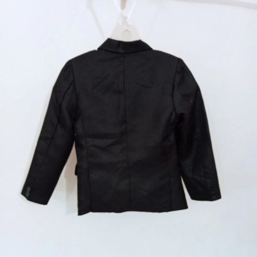 Fiú zakó – fekete csíkos, elegáns, Les Voiliers, EU 128 (8 éves)