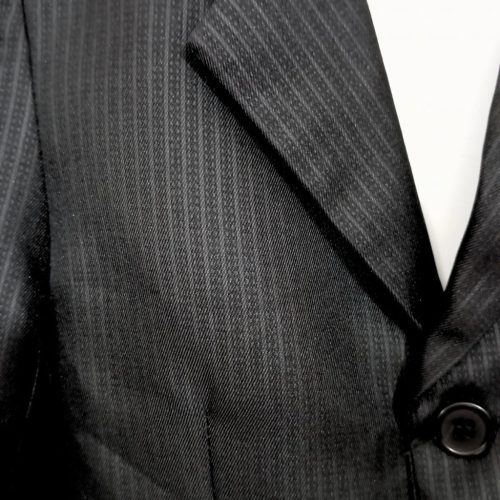 Fiú zakó – fekete csíkos, elegáns, Les Voiliers, EU 128 (8 éves)