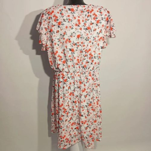 Virágmintás gumírozott derekú nyári egyberuha – LOLALIZA