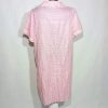 Lati Fashion rózsaszín kockás hálóing XL