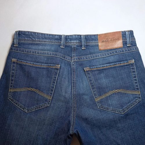 MAC Jeans Férfi Sötétkék Stretch Farmer – EU 56 (W34 L33)