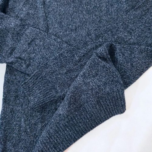 Manor Man prémium gyapjúkeverék férfi kötött pulóver – M