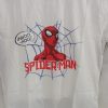 Marvel Spider-Man megfordítható fekete-fehér gyerek póló – 134/140