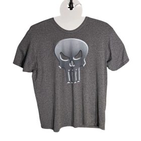 Marvel The Punisher™ férfi  XL szürke koponyamintás  T-shirt