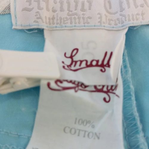 Mayo Chix világoskék vászon midi szoknya s méret