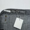 Mayo Chix-elegáns-kockás-szoknya-denim-betéttel