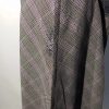 Mayo Chix-elegáns-kockás-szoknya-denim-betéttel