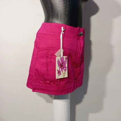 Mayo Chix ciklámen mini szoknya zsebes fazonnal L méret