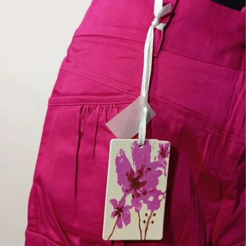 Mayo Chix ciklámen mini szoknya zsebes fazonnal L méret