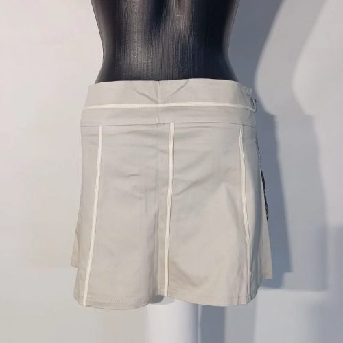 Mayo Chix halványszürke paneles miniszoknya-S