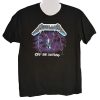 Metallica Ride the Lightning Férfi Fekete Póló - XL