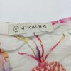 Miralba átlapolós fehér virágos midiruha – 44-es méret