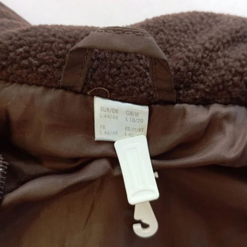 Barna steppelt női pufi mellény (EU 44/46 • L/XL)