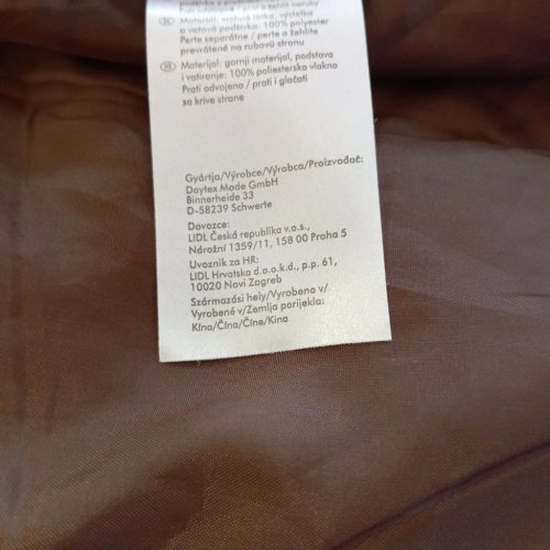 Barna steppelt női pufi mellény (EU 44/46 • L/XL)