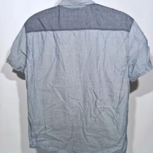 Férfi világoskék rövid ujjú ing – XL-XXL méret