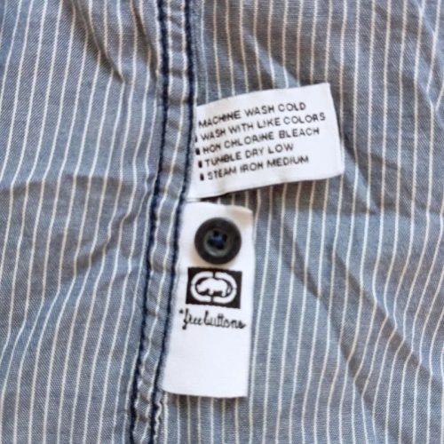 Férfi világoskék rövid ujjú ing – XL-XXL méret