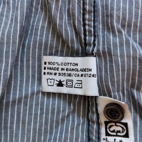 Férfi világoskék rövid ujjú ing – XL-XXL méret