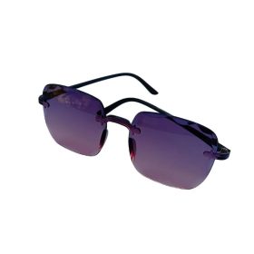   Lila átmenetes szögletes női napszemüveg – UV-védelemmel