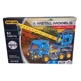   Metal Models – Darus Teherautó Építőjáték (181 db) – 6+ Korosztály