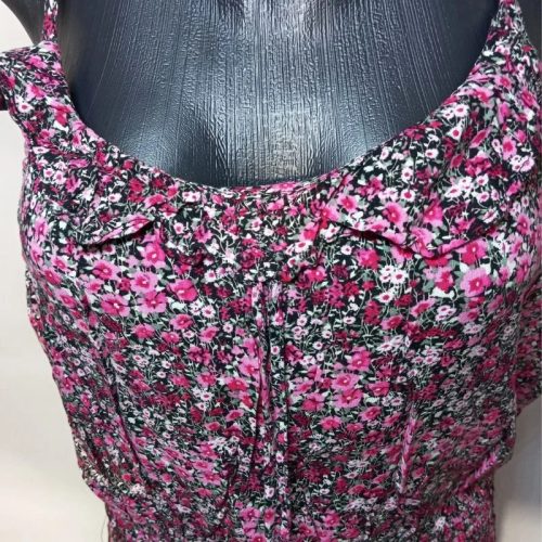 Mossimo – virágos nyári spagettipántos egészruha XXL