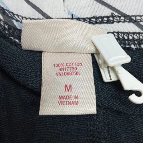 Mossimo fekete női bermudanadrág – M-es méret