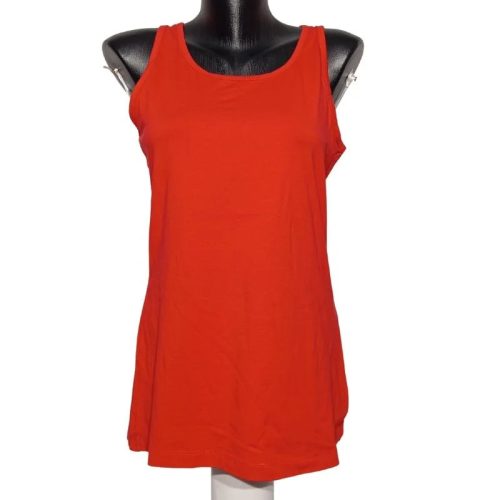 My Basic piros ujjatlan női top – M (42/44)