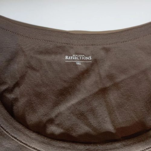 Northern Reflections barna női pamut trikó XXL