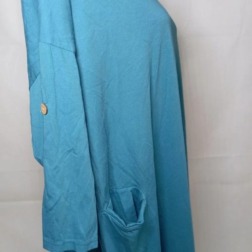 Olasz lazaság – Mélykék pamut oversize ruha