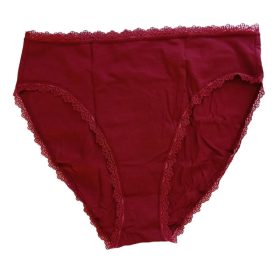 O.N.L.Y bordó csipkés bikini bugyi – S