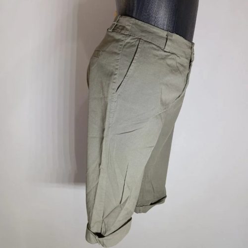 Onlyforgirl olívazöld vászon térdnadrág – S méret