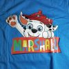 Paw Patrol – Marshall mintás kék hosszú ujjú fiú póló (98/104)