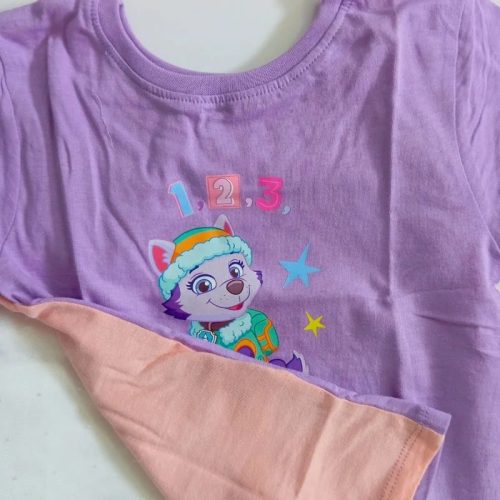 Paw Patrol kétoldalas lila-pink lány póló (98/104)