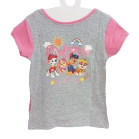   PAW Patrol kétoldalas lány póló – rózsaszín és szürke, 86/92