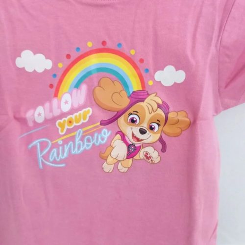 PAW Patrol kétoldalas lány póló – rózsaszín és szürke, 86/92