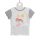 Paw Patrol kétoldalas lány T-shirt – szürke-fehér, 110/116-os méret