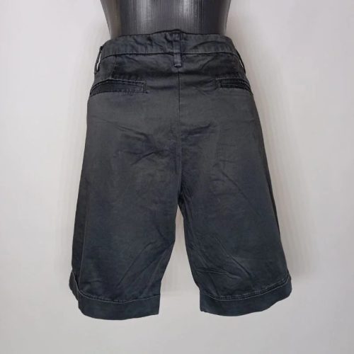 Perfection fekete vászon rövidnadrág – 46