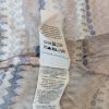Primark mintás, ejtett vállú blúz (44)