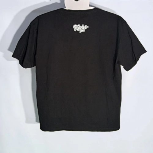 Férfi fekete Realés Street “El Gallo Negro” pamut póló