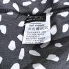 Shein fekete-fehér pöttyös maxi ruha – M méret