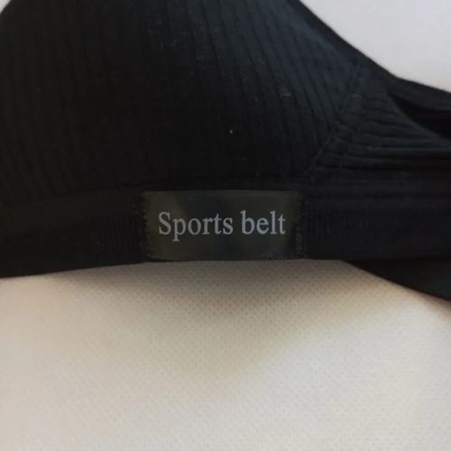 Shein fekete sportos, puha pamut lány melltartó – 11-12 év (használt)