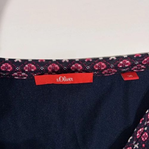 s.Oliver virágmintás nyári midi ruha – 36-os