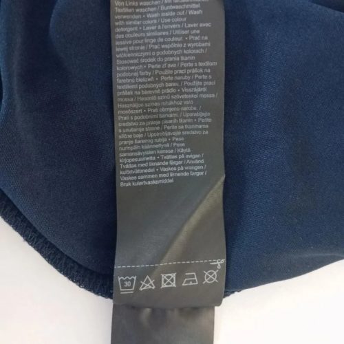 s.Oliver pöttyös nyári midi ruha – kék-fehér, 42