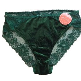 Splendies zöld csipkés női alsó – 2XL, új, címkés