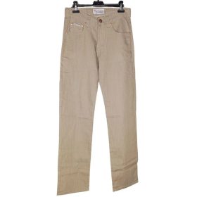 Toll Jeans Férfi Bézs Vászon Nadrág – EU 48 (W30 L34)