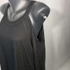 Torrid fekete ejtett vállú blúz – XXL méret, bordázott nyári fazon